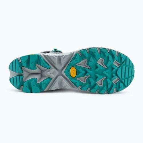Herren-Wanderschuhe HOKA Trail Code GTX galactic grey/electric aqua