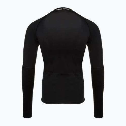 Training Longsleeve Herren Nike Pro Dri-Fit Warm black/white