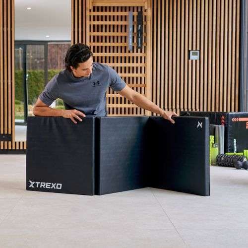 Gymnastikmatte XTREXO Schwarz