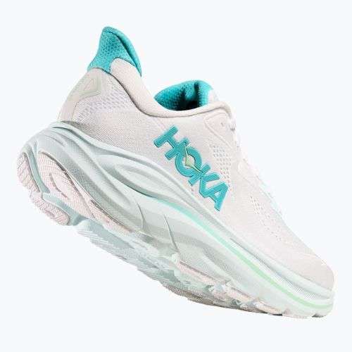 Damen Laufschuhe HOKA Clifton 10 weiß/cielo blau