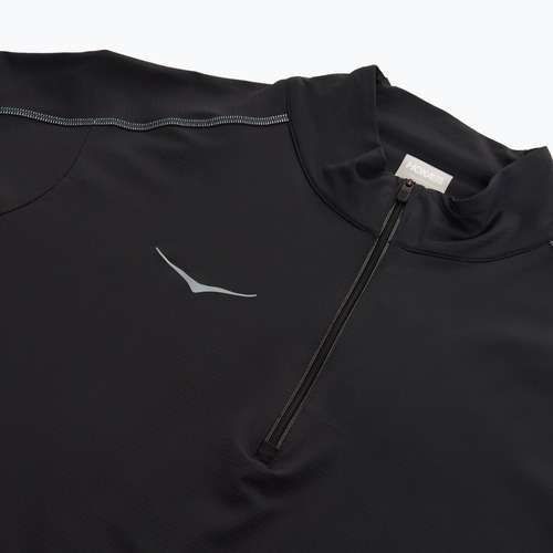 Lauf Hoodie Sweatshirt Herren HOKA GlideTech Quarter Zip black