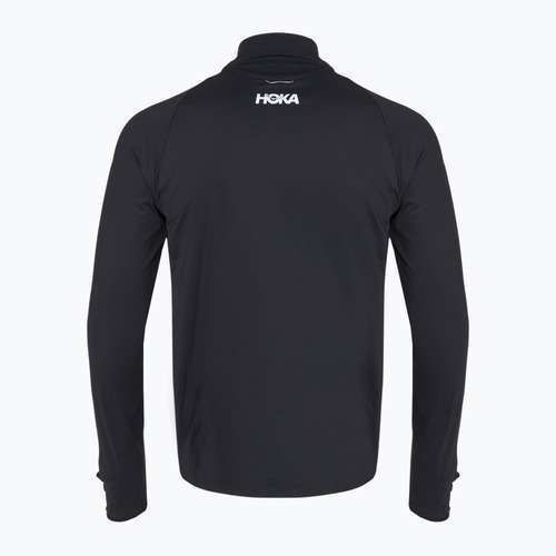 Lauf Hoodie Sweatshirt Herren HOKA GlideTech Quarter Zip black