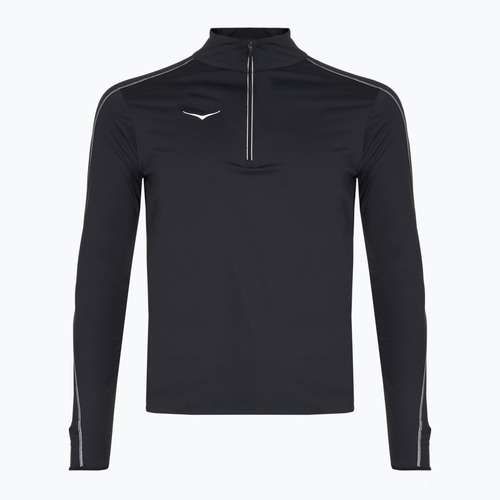 Lauf Hoodie Sweatshirt Herren HOKA GlideTech Quarter Zip black