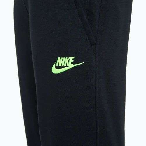 Hose Kinder Nike Sportswear Club Fleece black / volt