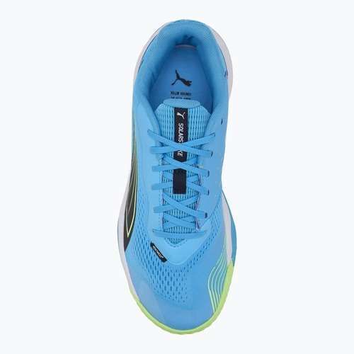 Hallenschuhe Herren PUMA Solarstrike III luminous blue/club navy/fizzy apple