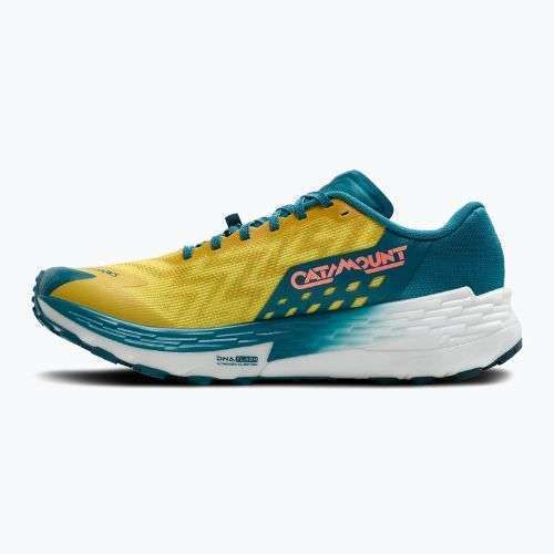 Laufschuhe Herren Brooks Catamount 4 quince/ celestial/neo ember