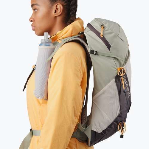 Wander Rucksack Damen Salomon Aerotrek 18 l M-L seagrass/silver cloud/nine iron