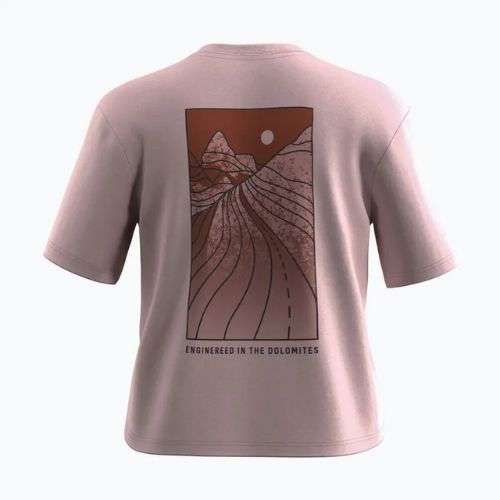 Damen Salewa Eagle Sonnenuntergang Lose T-Shirt zephyr