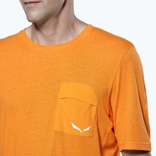 Salewa Agner Hanf/Dst Kurkuma Herren-Trekkinghemd