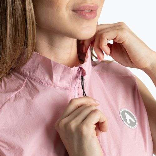 Damen Fahrradweste ATTABO Cahayo Vest Windproof rosa