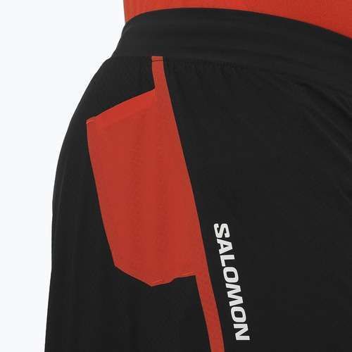 Laufshorts Herren Salomon S/Lab Speed Spl 3" deep black / fiery red