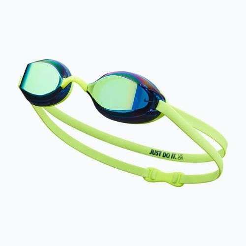 Nike Legacy Comfort Verspiegelte Schwimmbrille in Volt