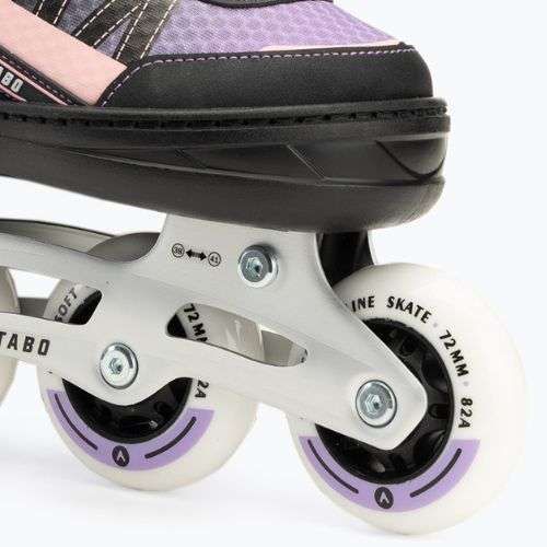 ATTABO Bladeroll Kinder Inline-Skates verstellbar schwarz/lila