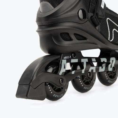 Herren ATTABO Bricker Fitness-Rollschuhe schwarz