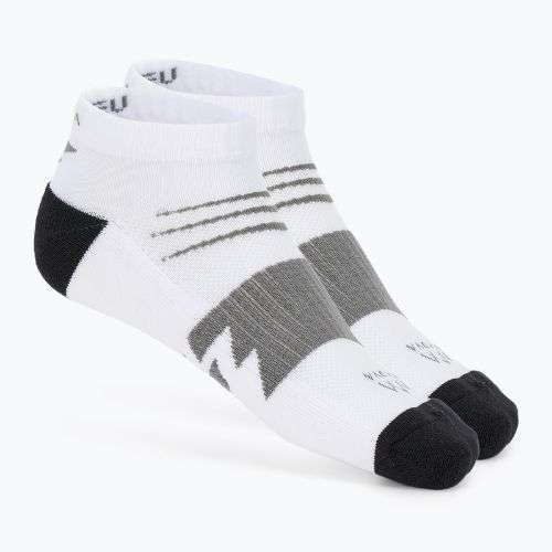 KADVA Stride Coolmax Low Cut Socken 2 Paar weiß