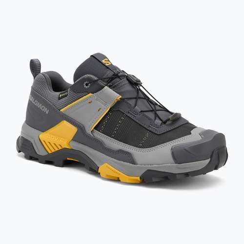 Herren-Trekking-Schuhe Salomon X ULTRA 5 GTX turbulence/monument/spicy mustard