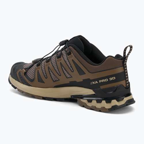 Herren Laufschuhe Salomon XA Pro 3D V9 falcon/desert tan/schwarz