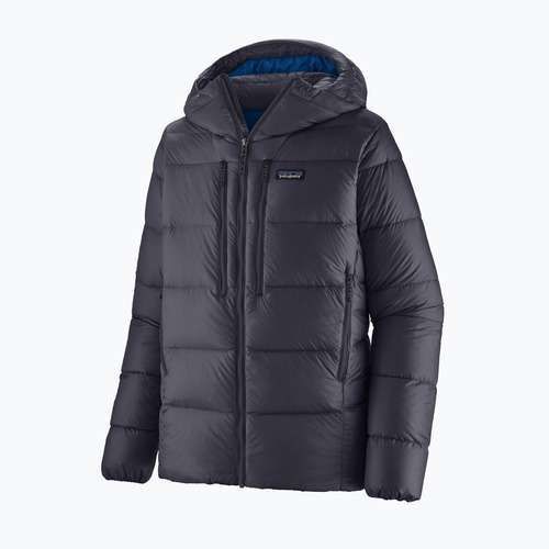 Herren Patagonia Fitz Roy Down Hoody Jacke versunken blau