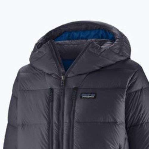 Herren Patagonia Fitz Roy Down Hoody Jacke versunken blau