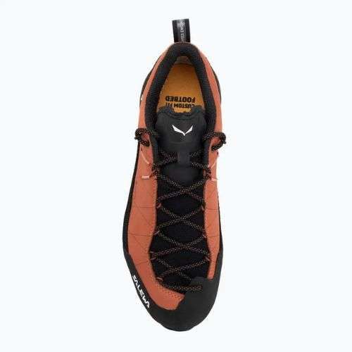 Damen-Zustiegsschuhe Salewa Wildfire Leather 2 GTX etruscan red/black