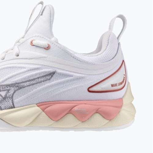 Volleyballschuhe Mizuno Wave Luminous 3 white/rose elegance/lava falls