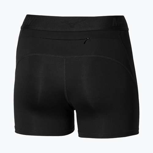 Damen-Laufshorts Mizuno Core Impulse Short black