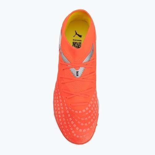 Fußballschuhe PUMA Future 9 Match TT glowing red/puma white/puma black/puma silver