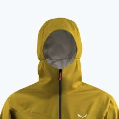 Herren-Regenjacke Salewa Puez Aqua 4 PTX 2.5L olive oil/0910