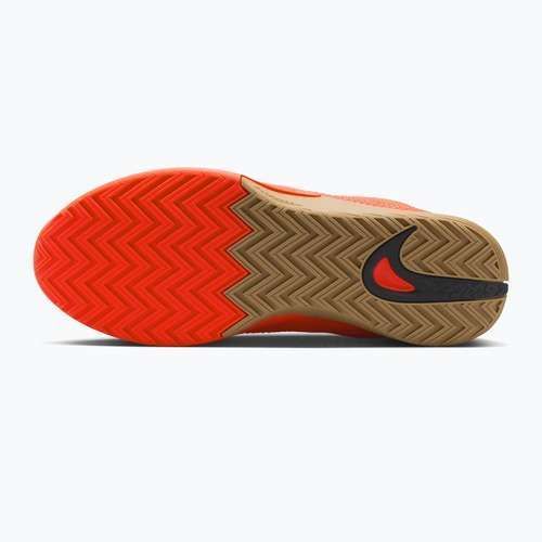 Herren-Basketballschuhe Nike Street Flare bright crimson/gum light brown/black