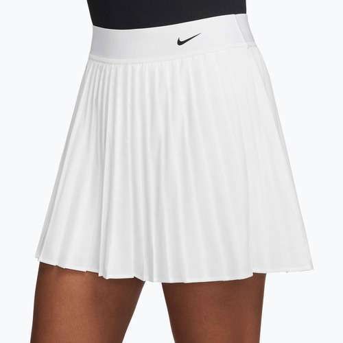 Tennisrock Nike Victory Dri-Fit High-Waisted Pleated white/black