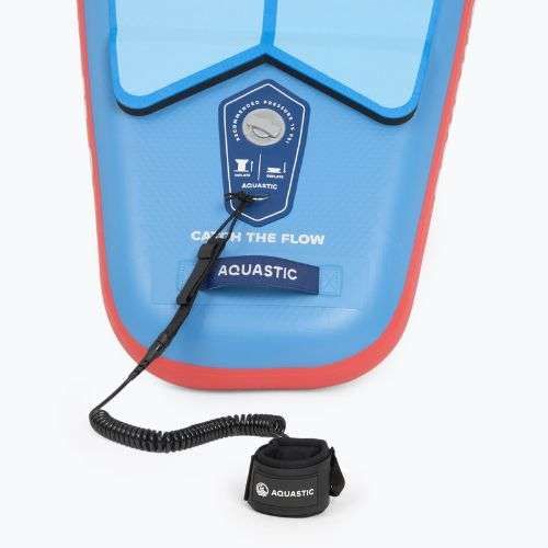 Set Board SUP aufblasbar AQUASTIC Touring 11'6" blau