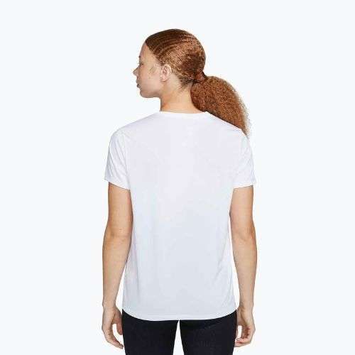 Damen-Trainingsshirt Nike Dri-Fit white/black