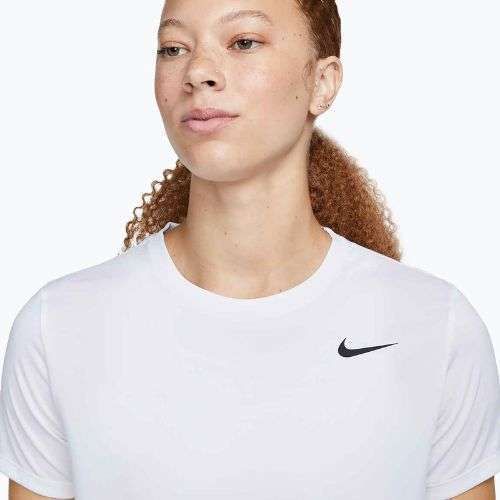 Damen-Trainingsshirt Nike Dri-Fit white/black