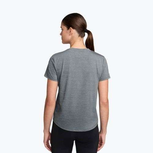 Damen-T-Shirt Nike One Classic Dri-Fit smoke grey/heather/white
