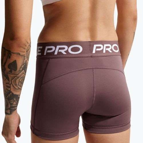 Damen-Shorts Nike Pro Mid-Rise Biker 3" tattoo/white