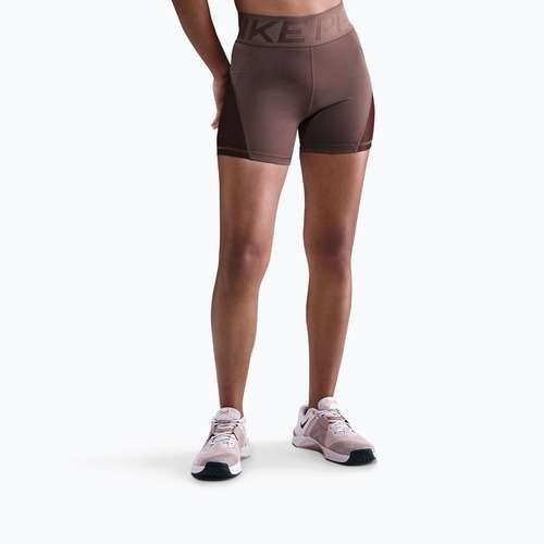 Damen-Shorts Nike Pro Sculpt High Waisted 5" Biker tattoo/burgundy crush/white