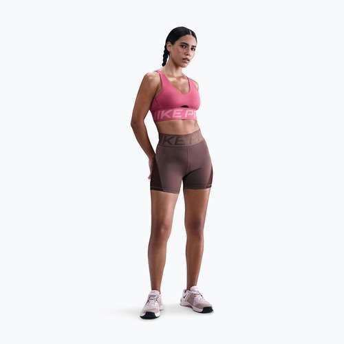 Damen-Shorts Nike Pro Sculpt High Waisted 5" Biker tattoo/burgundy crush/white