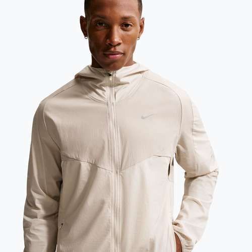Herren-Laufjacke Nike Stride Dri-Fit cream Ii/birch/natural