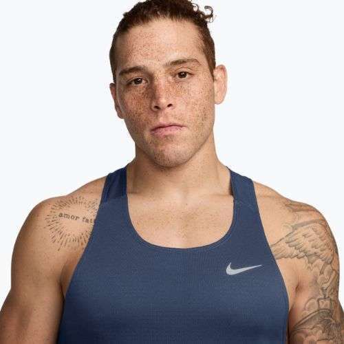 Herren-Laufshirt Nike Fast Dri-Fit diffused blue