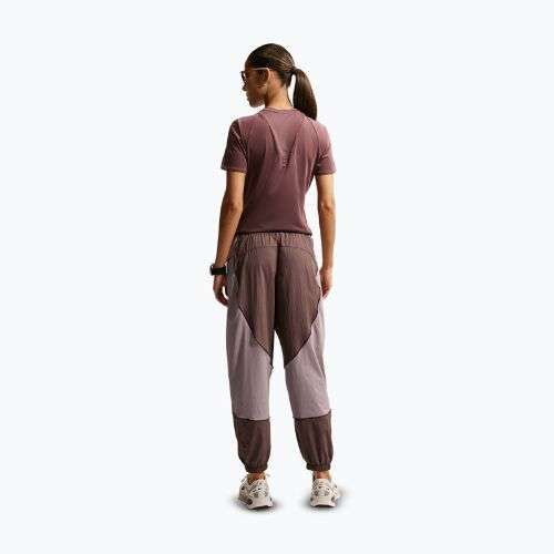 Damen-Laufhose Nike Swift UV Repel Mid-Rise tattoo/light violet ore