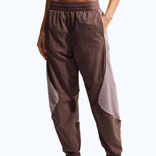 Damen-Laufhose Nike Swift UV Repel Mid-Rise tattoo/light violet ore