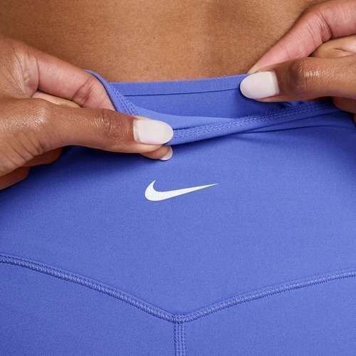 Damen-Trainingshose Nike Zenvy High-Waisted Flared sapphire/white