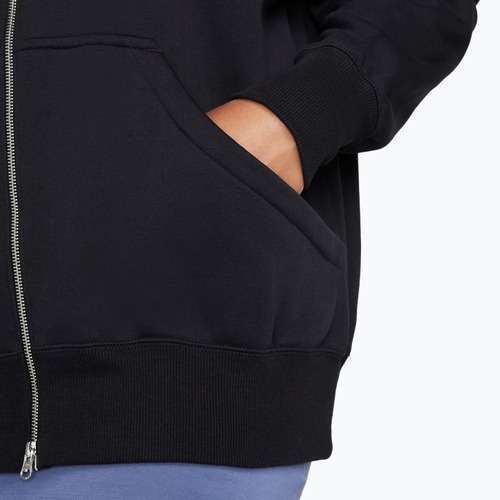 Damen-Sweatshirt Nike Sportswear Phoenix Fleece Black/Sail