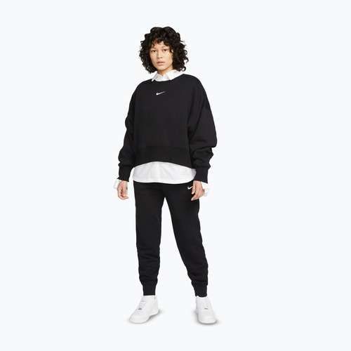Damen-Sweatshirt Nike Sportswear Phoenix Fleece Oversized black/sail
