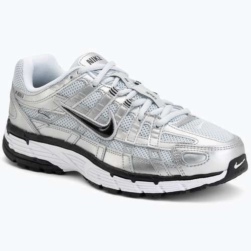 Damen Sneaker Nike P-6000 white/metallic silver/black