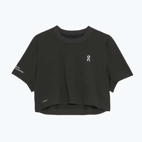 Damen-Trainings-T-Shirt On Train-T Crop black