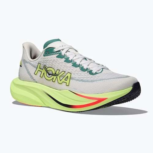 Damen Laufschuhe HOKA Mach 7 frost/neon yuzu