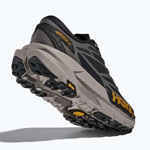 Herren Laufschuhe Hoka Mafate X black/cement