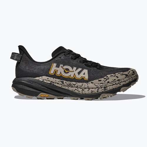 Herren-Laufschuhe HOKA Speedgoat 6 black/cement