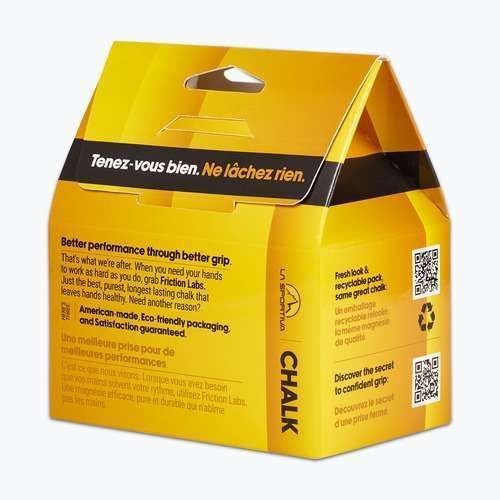 Magnesia La Sportiva Chalk FL 71 g chalk/yellow